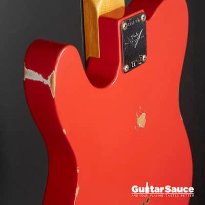 Fender Custom Shop 64 Telecaster Relic Fiesta Red 2024 (Cod.1516NG) image 13