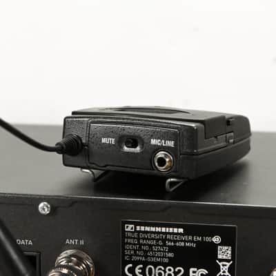 Sennheiser ew 100 G3 Bodypack Wireless System 566-608MHz NO POWER SUPPLY CG012LN image 10