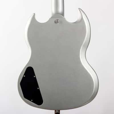 Gibson SG Standard '61 Stop Bar, Silver Mist | Demo image 4