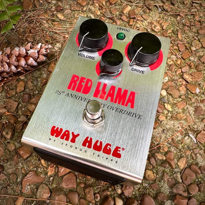 Way Huge WHE206 25th Anniversary Red Llama Overdrive | Reverb