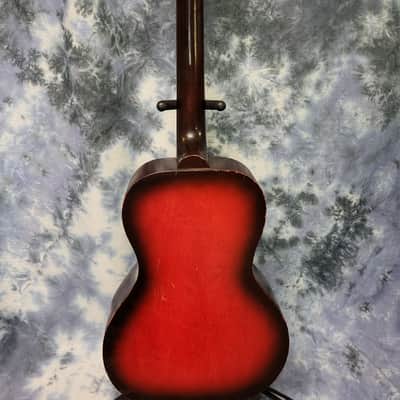 Vintage RARE 1963 US Strad Stella Parlor Guitar New Strings Pro Setup image 12