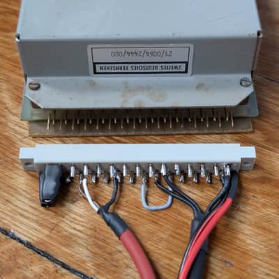 With audio demo: Vintage Telefunken V672 mic preamp - first version - variable gain 30 .. 60 dB - plug & play - fully recapped image 5