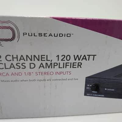 NEW Vanco PulseAudio PA2X60 120W 2-Channel Amplifier 60W RMS Channel at 8 Ohms image 2