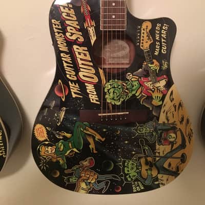 Fender Vince Ray Dreadnought Cutaway Acoustic-Electric Guitars - Entire 4 Guitar Collection image 5