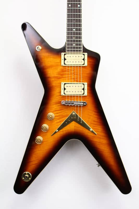 Dean ML Chicago Flame Trans Brazilia Left-Handed image 1