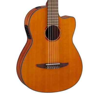 New Yamaha NCX1C NT Nylon Acoustic/Electric, Natural Finish, Solid Cedar Top, with Free Shipping! image 3