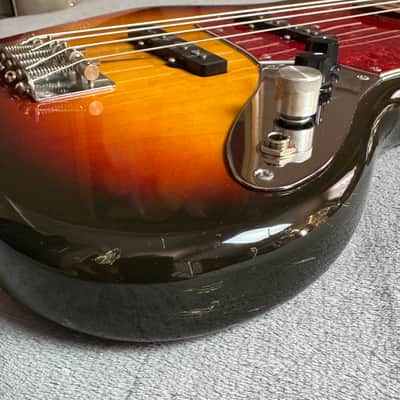 Fender Jazz Bass MIJ Made in Japan 1991-1992 3-Color Sunburst w/ Gig Bag image 16