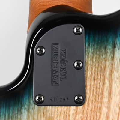 Ernie Ball Music Man StingRay Special 5 HH w/ Ebony Fretboard Bass Guitar- Mean Blue Burst 2026 (K10297) image 14