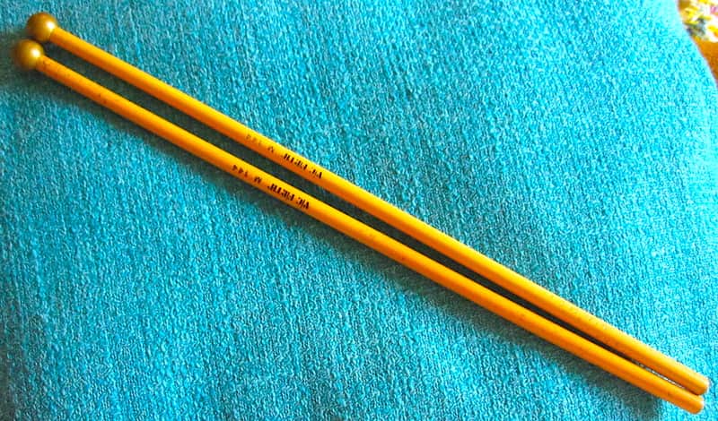 Vic Firth M144 Rattan Handle Brass Mallets image 1