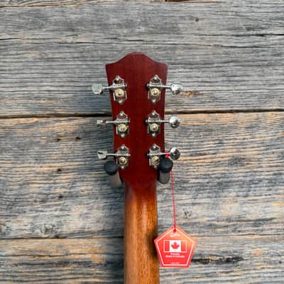 Godin Century Maho Acoustic-Electric Guitar - Rustic Burst w/Bag image 8