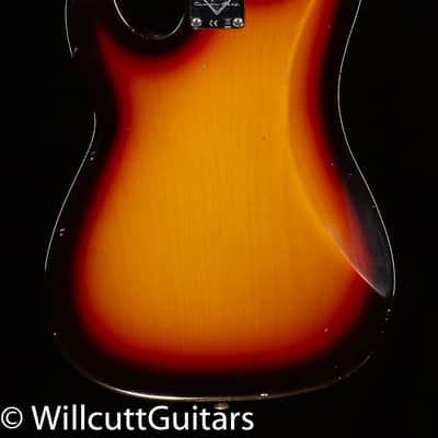 Fender Custom Shop 1959 Precision Bass Journeyman Relic Chocolate 3-Tone Sunburst (684) image 4