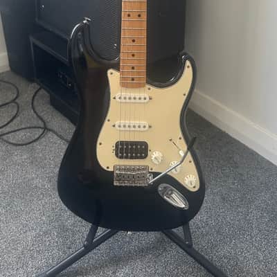Fender Standard HSS Stratocaster with Maple Fretboard 2006 - 2017 - Black image 1