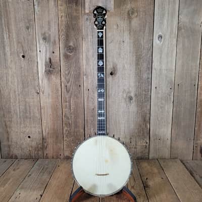 Vega Whyte Laydie No 7 Plectrum Banjo Original Case 1926 image 2