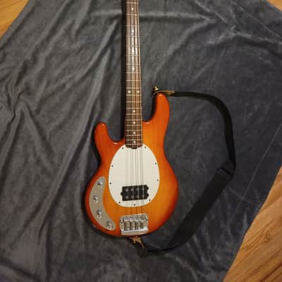 Music Man Ernie Ball Music Man Sting Ray 4 H Left Handed 1996 SUNBURST ROSEWOOD image 1