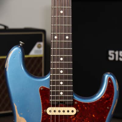 2019 Schecter USA Custom Shop Traditional Wembley-II Lake Placid Blue SSS image 6