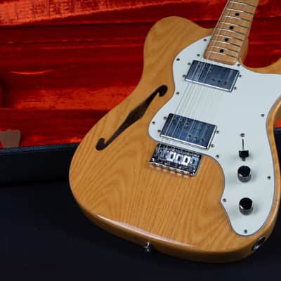 Fender Telecaster Thinline II 2 Wide Range Humbuckers 1973 - Natural Ash image 16