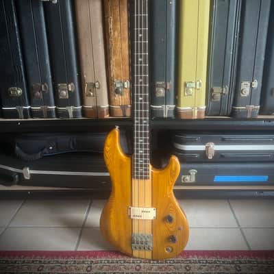 1981 Aria Pro II TSB-550 Tri Sound Bass Neck-Thru Ash Natural MIJ Matsumoku image 1