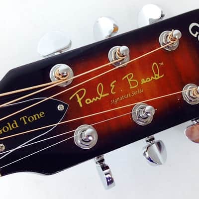Gold Tone PBR-D/L Paul Beard Signature Series Resophonic Deluxe Roundneck Resonator Guitar w/Hard Case For Left Handed Players image 11