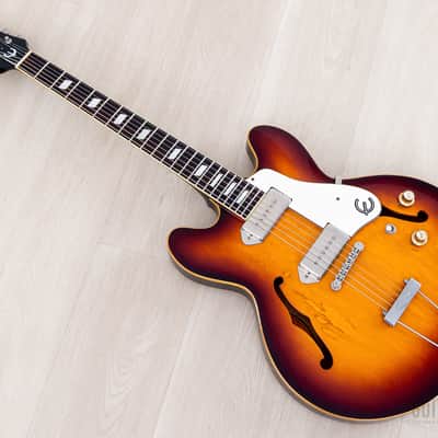 1991 Epiphone Casino Vintage Guitar Sunburst Pre-Elitist, Japan Terada image 12