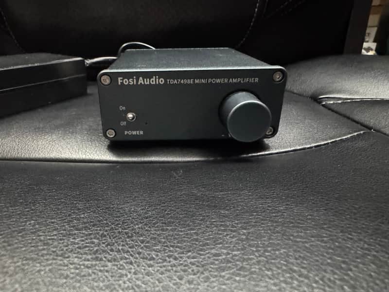 Fosi Audio TDA7498E 2 Channel 160W x2 Stereo Mini Audio Amplifier