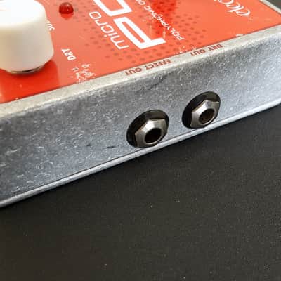 Electro-Harmonix Micro POG Polyphonic Octave Generator 2007 - Present - Red / Gray image 12