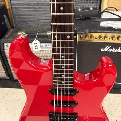 Squier MIJ Contemporary Stratocaster HSS 1986 - 1988 - Torino Red image 5