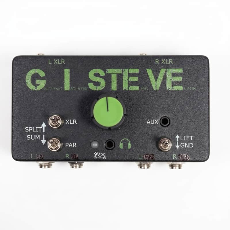 GI SteVe – Stereo Line Isolator / Headphone Amp (misprint edition!) image 1