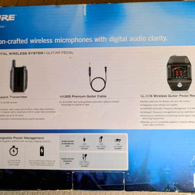 Shure GLXD16 Guitar Wireless System 2010s - Black image 6