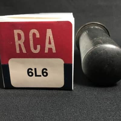 RCA 6L6 Metal Tube VINTAGE Power Amplifier VACUUM TUBE USA Tested I.5966-D image 4