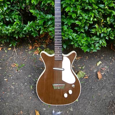 Danelectro Deluxe DC model JIMMY PAGE LED ZEPPELIN 1959 - Walnut image 4