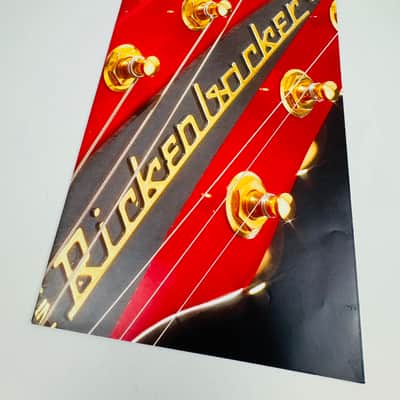 Rickenbacker Foldout Catalog & Price List Set 1990 image 2