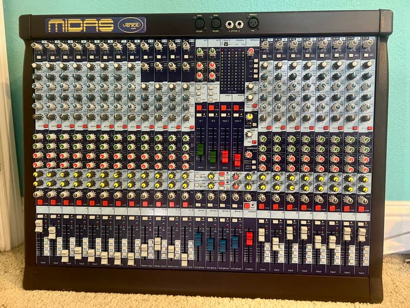 Midas Venice 240 24-Channel / 38-Input Mixing Console | Reverb