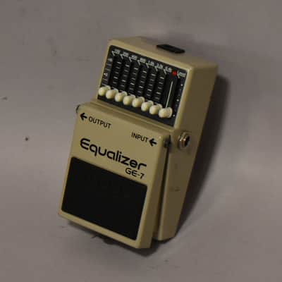 1990s Boss GE-7 Graphic Equalizer Effects Pedal Grey Taiwan image 2