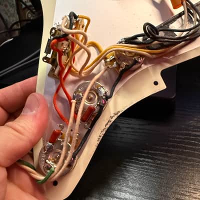 Stratocaster Loaded Pickguard Fender Custom Shop Texas Specials image 3