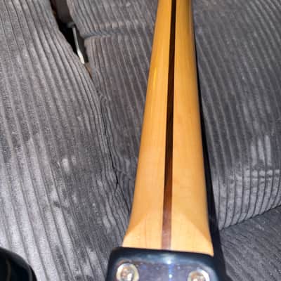 Squier Bullet Bass 1987 - Black - MIK Made in Korea P-Style Vintage Bass - First Year Squier by Fender image 20