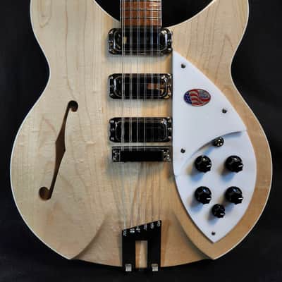 Rickenbacker 1993Plus Maple Glo, 12-String, 3X Toaster Pups, Stereo, w/HSC image 6