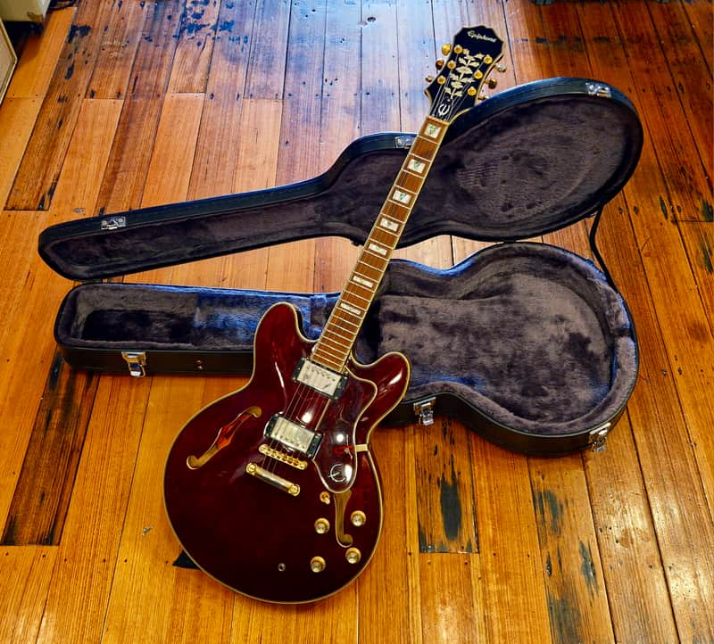 Epiphone Sheraton II Pro - Wine red image 1