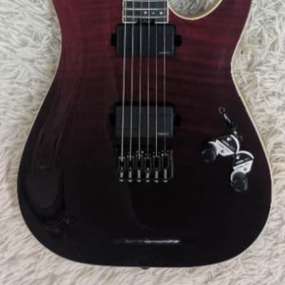 Mint Schecter 1370 C-1 SLS Elite Electric Guitar w/Fishman Fluence, Blood Burst image 1