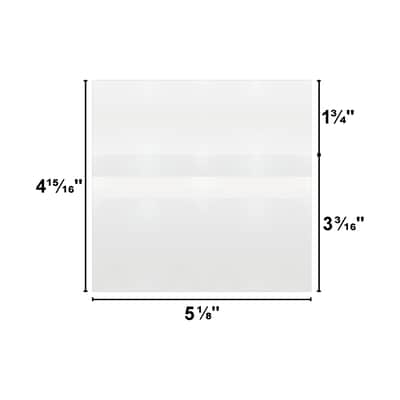 (2000) Cassette Sleeves - RESEALABLE Premium 2mil Thick - Archival Quality, Crystal Clear, With Flap - Holds 1 Standard Cassette image 6
