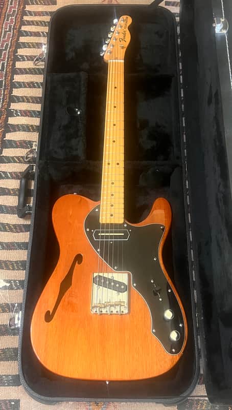 Fender Classic Series ‘69 Telecaster Thinline w Lollar Charlie Christiansen neck pickup image 1