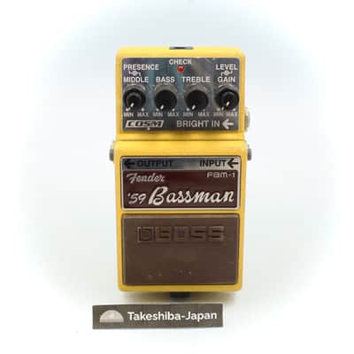 Boss FBM-1 Fender Bassman Overdrive Pedal | Reverb
