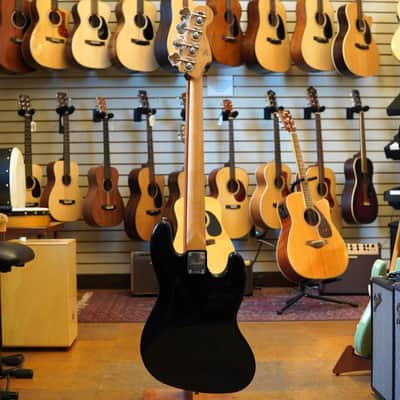 Squier Classic Vibe '70s Jazz Bass, Left-Handed Black image 6