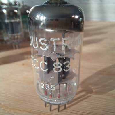 Immagine "A" NOS RFT 12AX7  ecc83  East Germany made, V1 grade  Industria label EXTRA STRONG perfectly balanced - 9