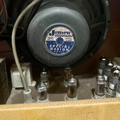 Gibson GA-83 S 1960 Tweed Vintage Combo Amp image 8