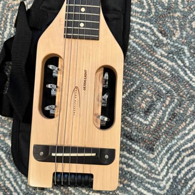 Traveler ULST-NAT Ultra-Light Acoustic/Electric Travel Guitar 2010s - Natural image 12