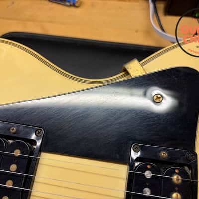 2001 Gibson Les Paul Custom Alpine White (Aged Cream) Ebony Board w/ OHSC image 16