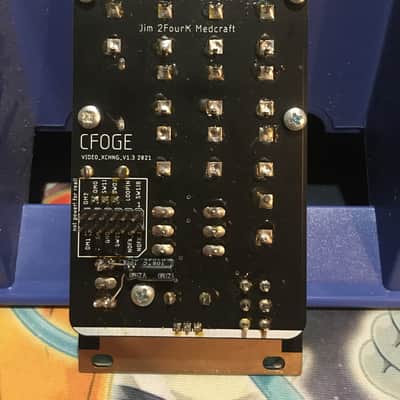 Cat Full of Ghosts Electronics Video XCHNG 3.5mm Video Synthesizer Eurorack LZX image 2