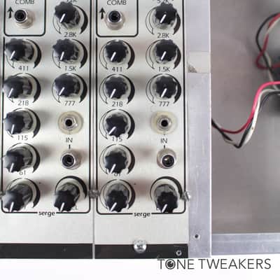 Serge Modular Resonant Equalizer x4 EQ Panel Modular Rare VINTAGE SYNTH DEALER image 5
