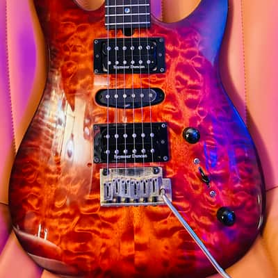 ‘05 Brian Moore | iM-2000 | Quilted Tobacco Burst | Korea image 2
