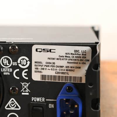 QSC CXD4.3Q 4-Channel Network Amplifier CG01QK2 image 10